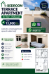 🏡 1-Bedroom Terrace Apartment for Rent – Hulhumalé, Contact (WhatsApp/Viber only): 9409119